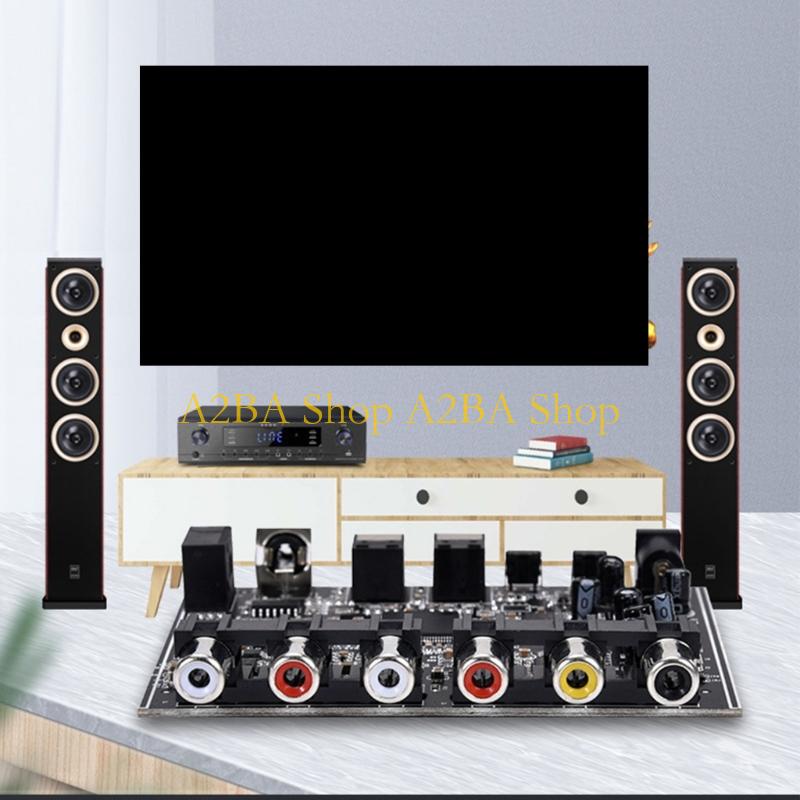 Surround Sound Decoder - 5.1 Çıkış için Görsel Koaksiyel ve