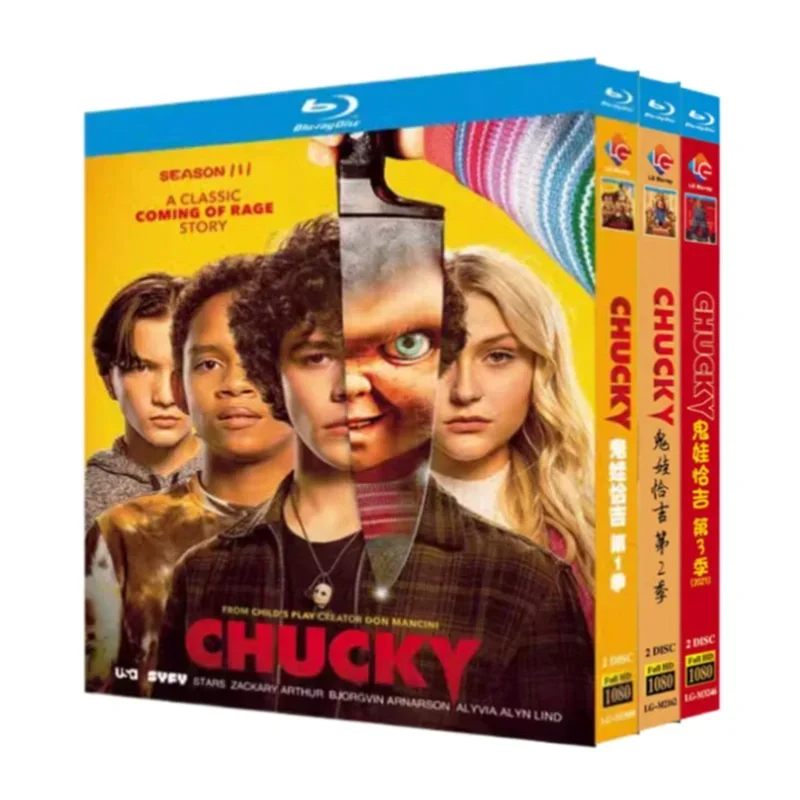 Home Cinema Dvd - Chucky 1-3. Sezon Blu-ray Disk