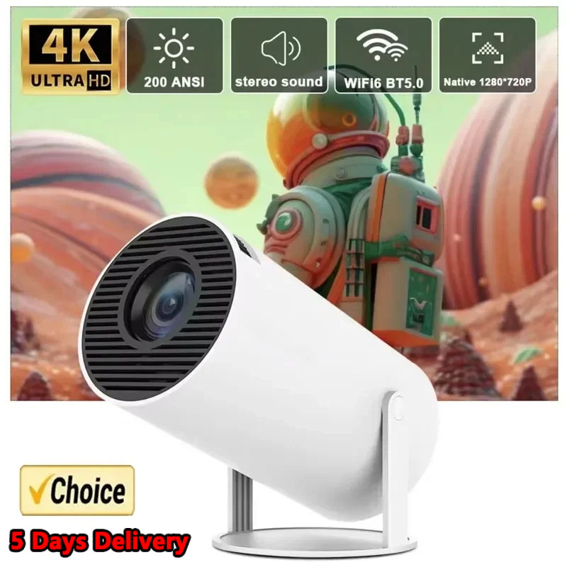 Home Cinema Mini - 2026 Yeni Projektör 4K Android 11
