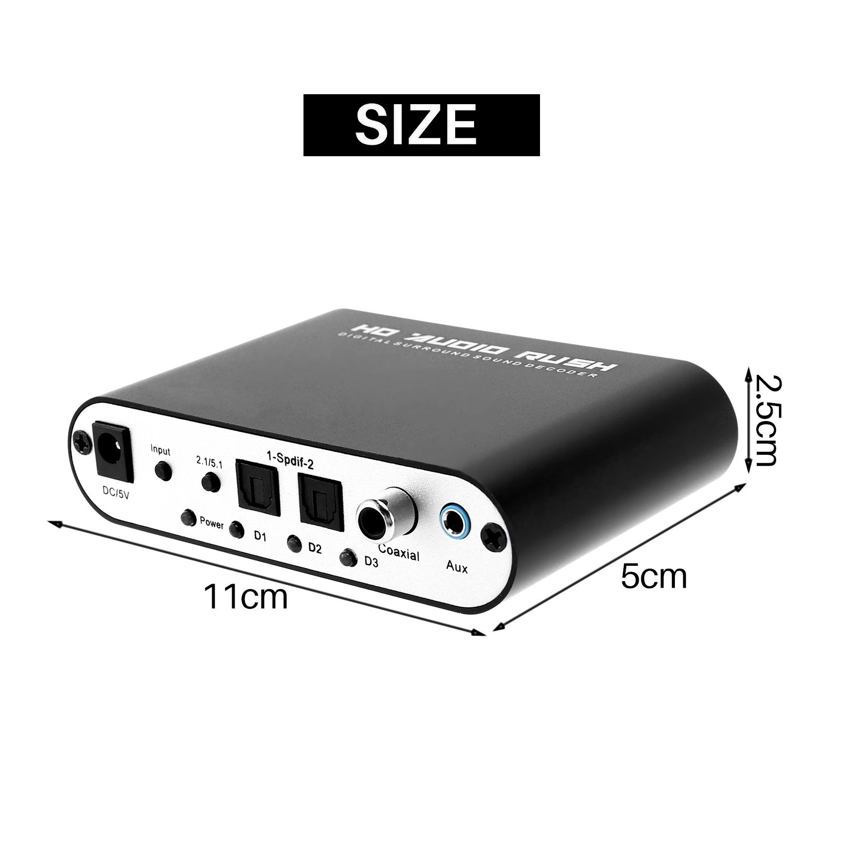 Surround Sound Decoder - B68C 5.1 Kanal DTS DOLBY Ac-3