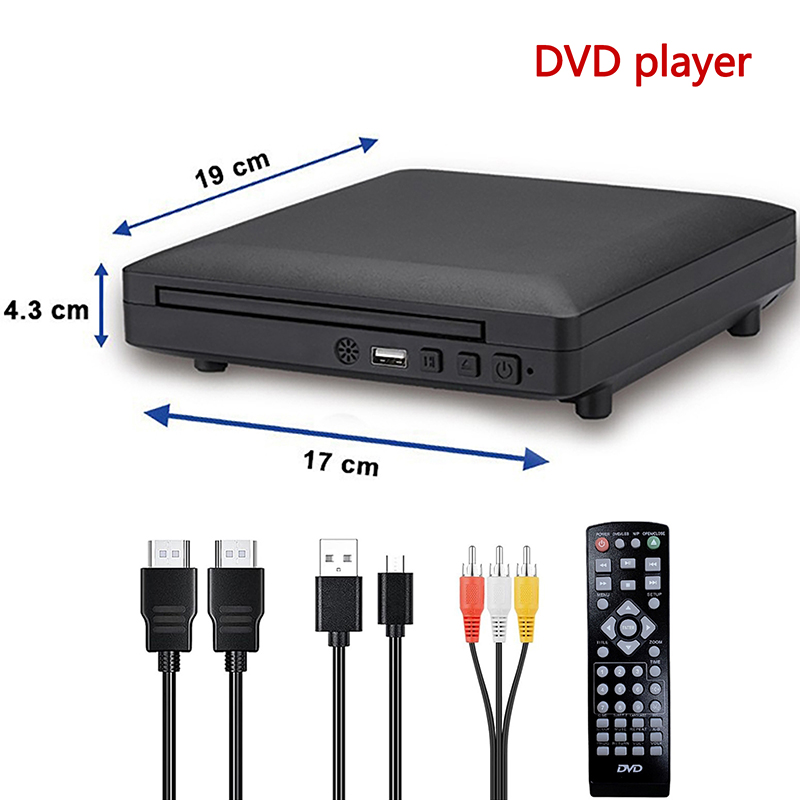 Home Cinema Dvd - Mini DVD Oynatıcı 1080P Full HD