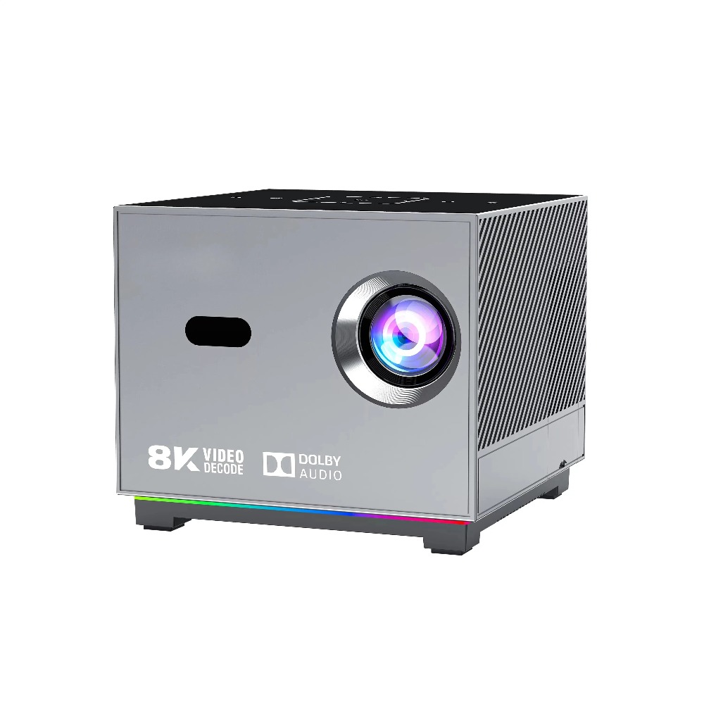 Home Cinema Mini - Mini LED Projektör, Android 9 Sistemi,