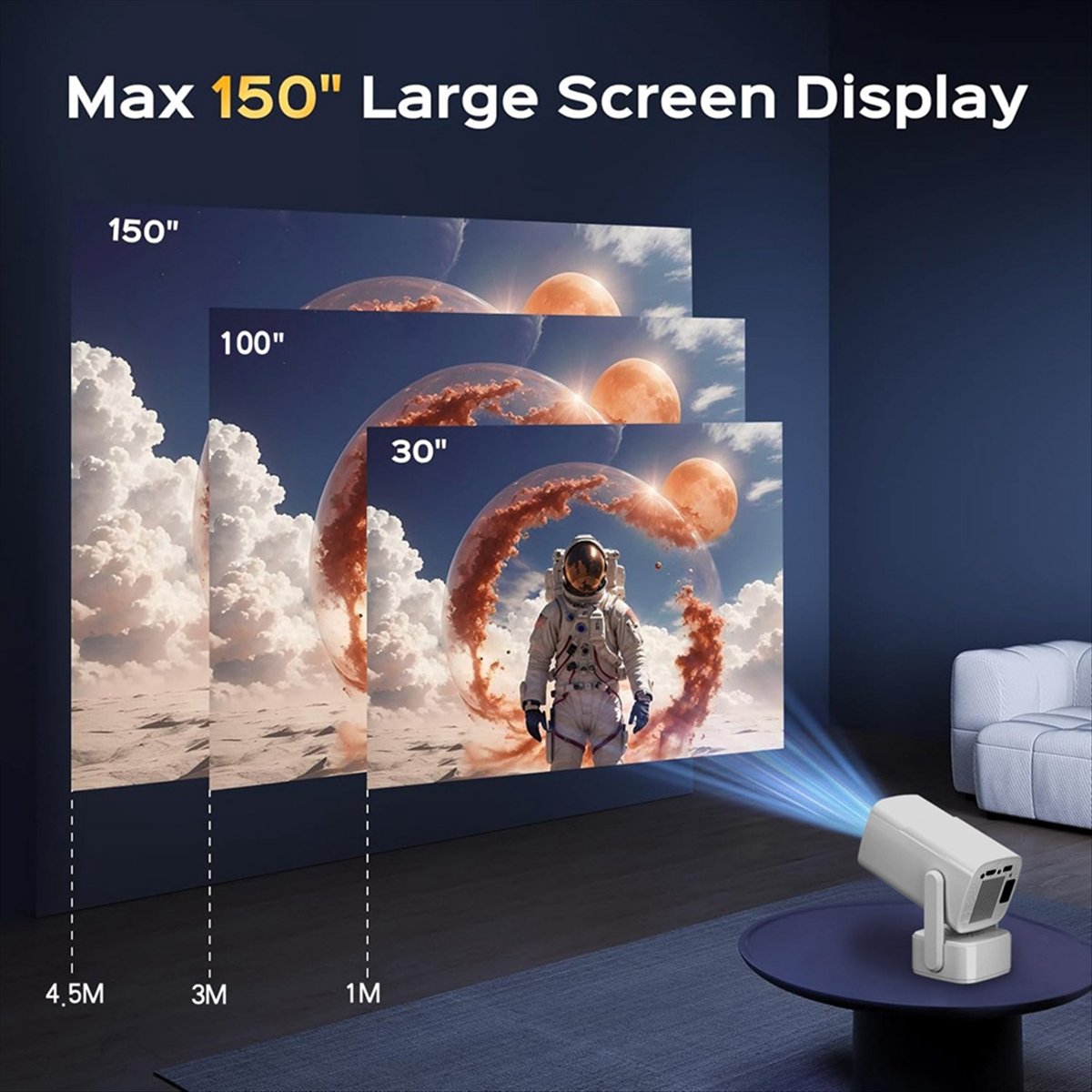Top Y7S Mini Akıllı Projektör  - Home Cinema Mini incelemesi ve fiyatı