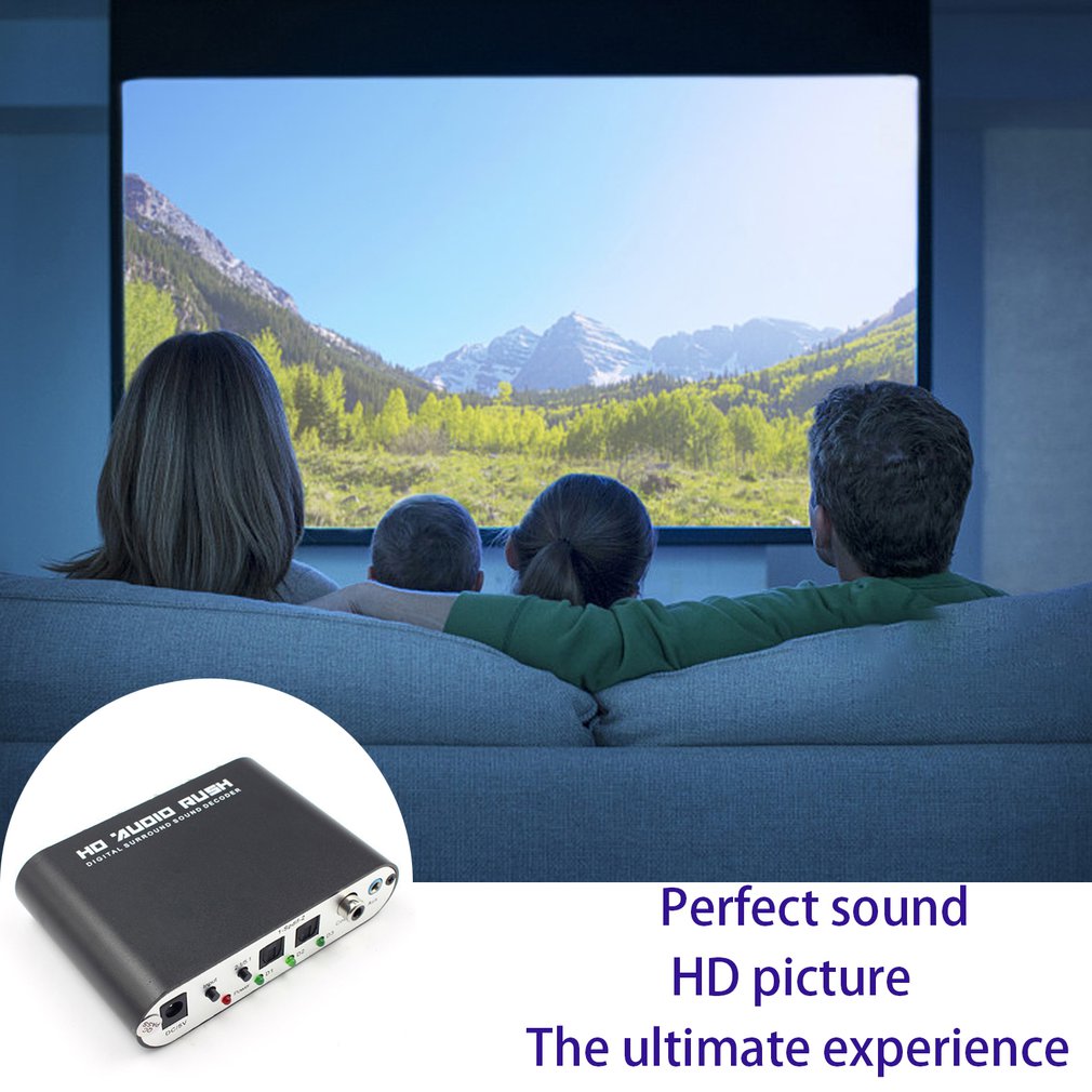 Dijital Ses Kod Çözücü Dönüştü - Surround Sound Decoder incelemesi ve fiyatı