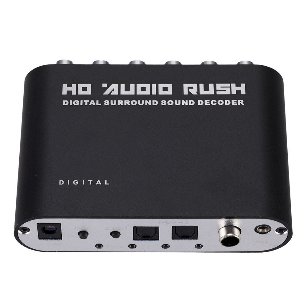 5.1CH HD Ses Kod Çözücü SPDIF  - Surround Sound Decoder incelemesi ve fiyatı