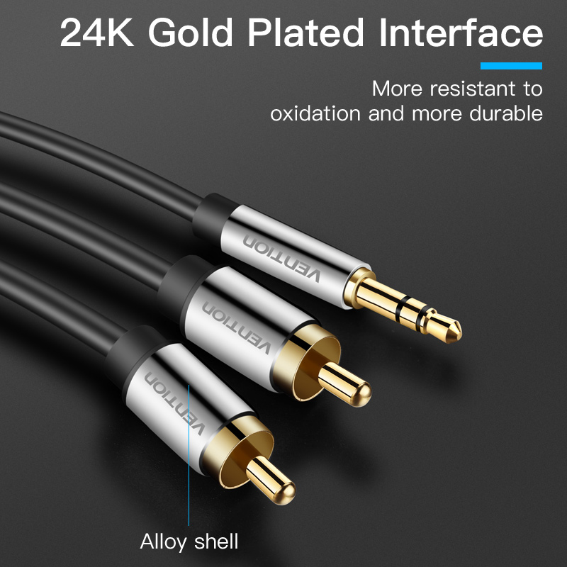 Vention RCA Kablosu 3.5 ila 2r - Home Cinema Dvd incelemesi ve fiyatı